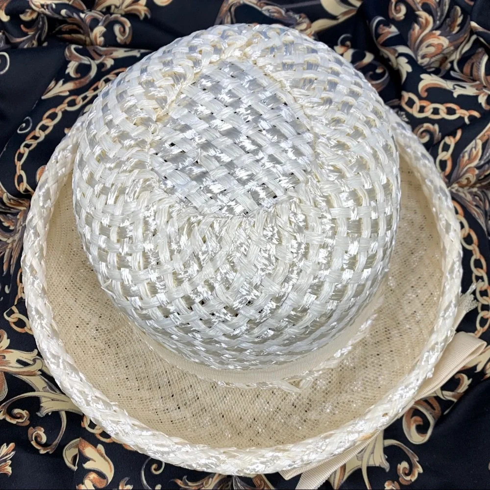 Vintage Union Label Ladies Spring Summer Hat